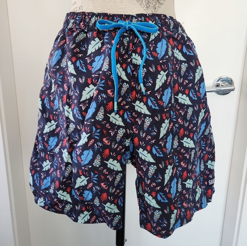 Saxx Colorful Mens Swim Trunks